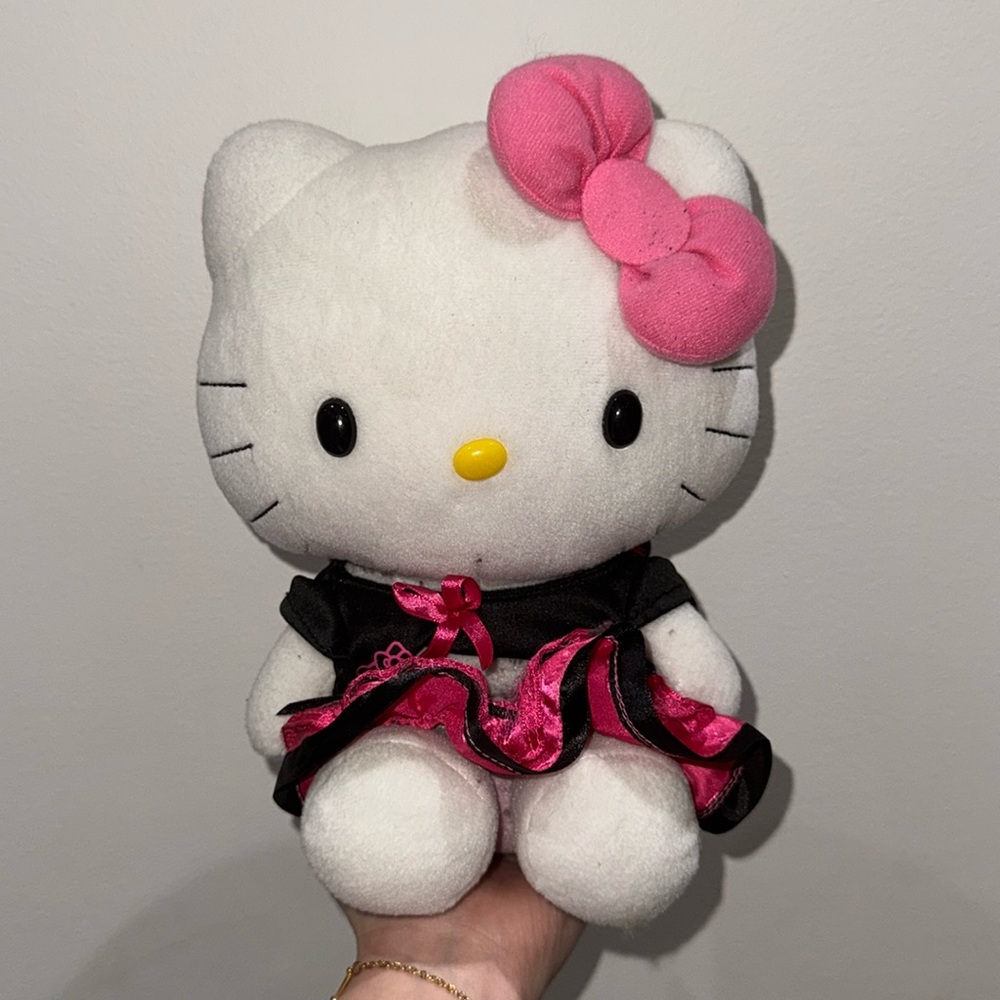 Hello Kitty Plush with Pink Bow and Dress